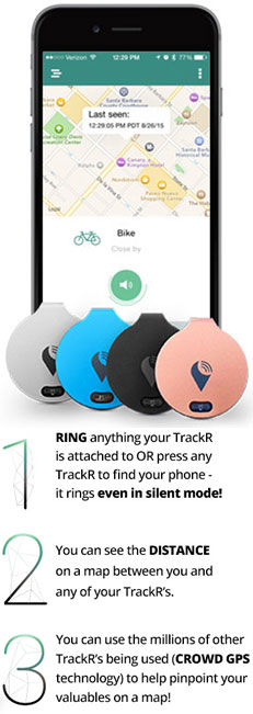 TrackR Bravo App Review – Thinnest Tracking Device for Lost Items 