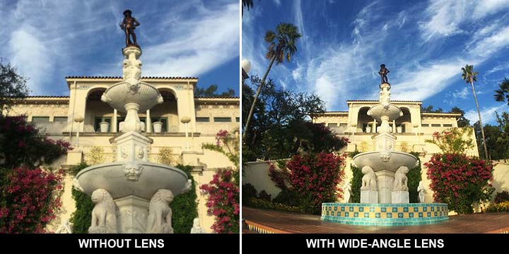 whide angle phone camera lens