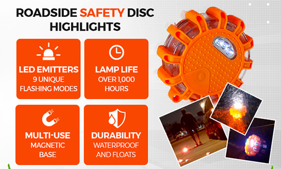 Buy Rodside Safety Discs by 1-tac